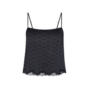 NWT Skims Jacquard Lace Cami in Onyx Size XS